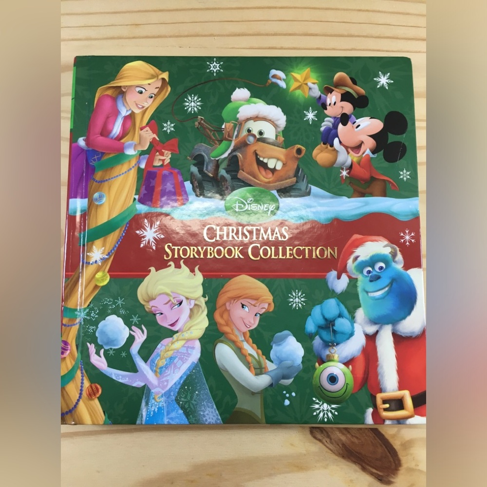 Disney Christmas Storybook Collection Green Holiday Kids Book Family vacation